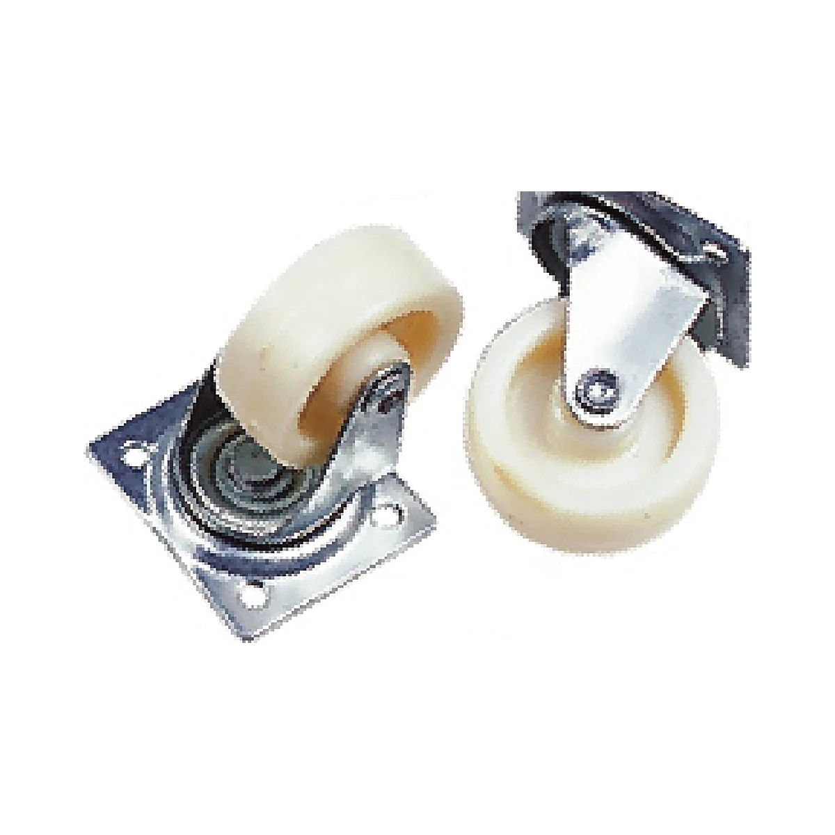 CW-02 Nylon foot wheet 1-1/4 XX051440 — Castors & Wheels by Zhenkai Tools