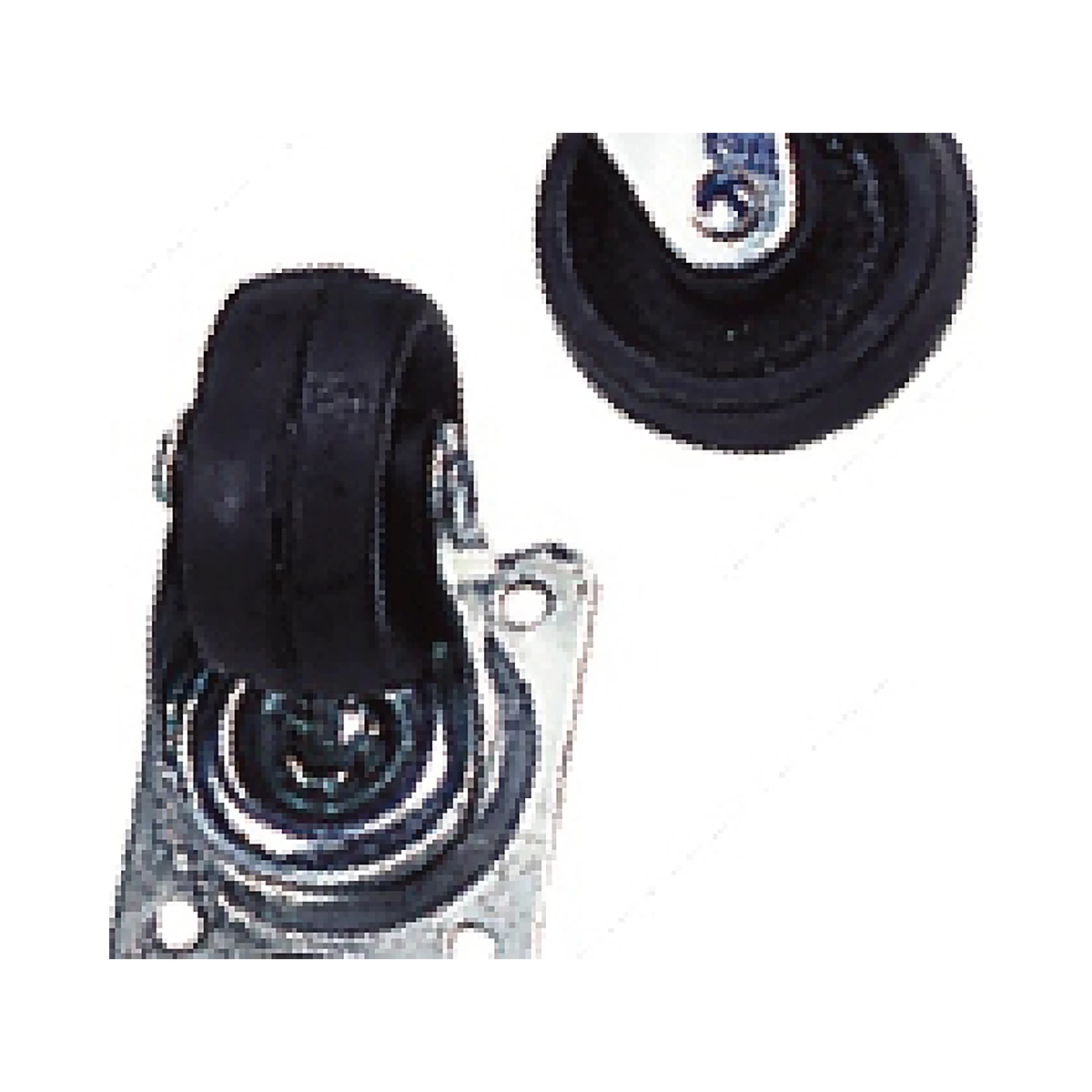 CW-03 A2WfE Rubber foot wheel — Castors & Wheels by Zhenkai Tools