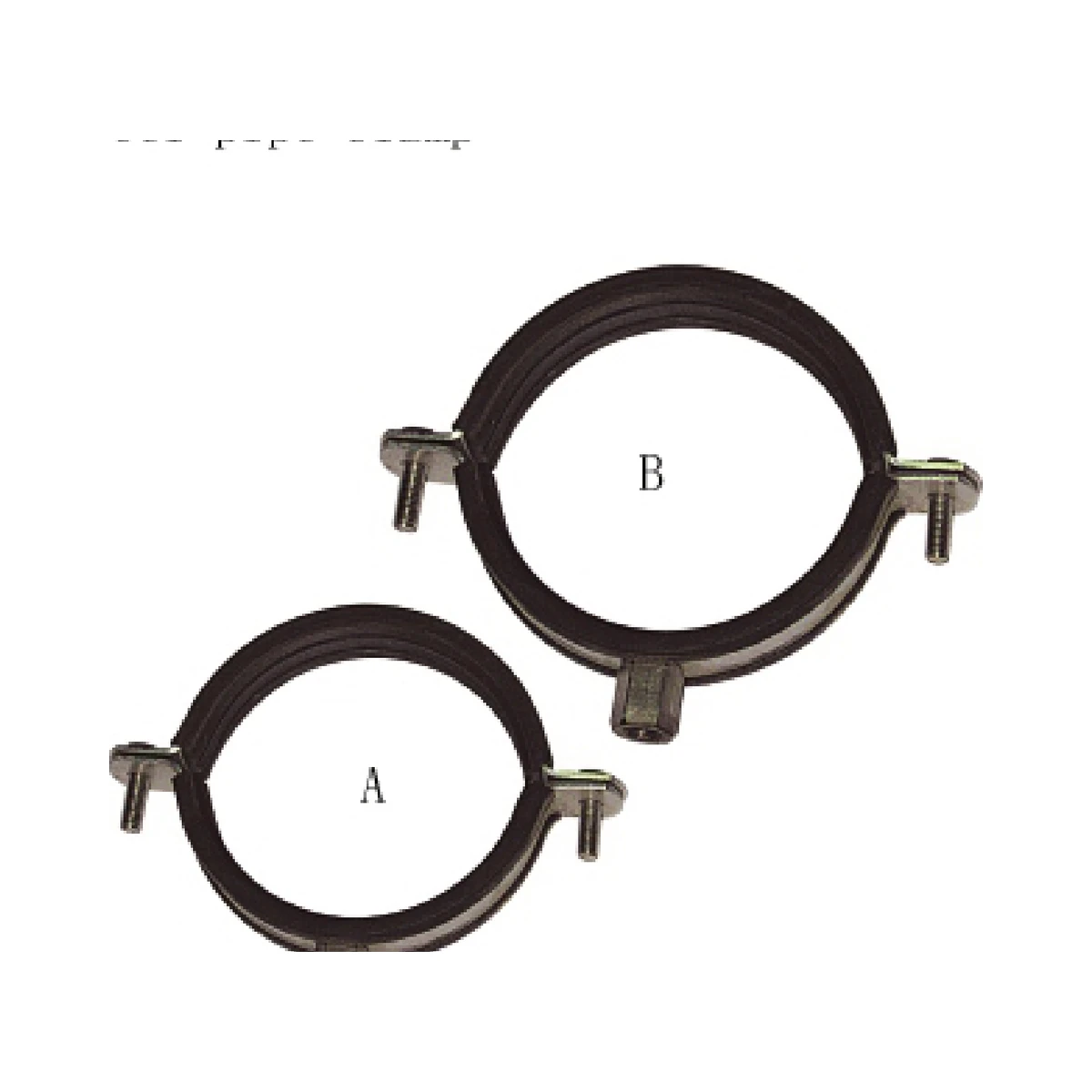 HC-22 Rubber pipe clamp — Hose Clamps by Zhenkai Tools