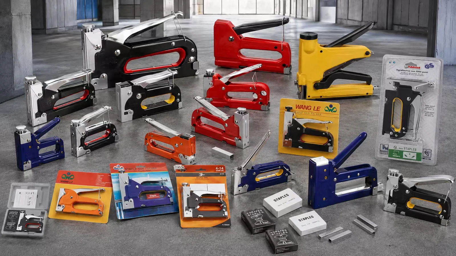 Staple Guns line — Zhenkai Tools SG series