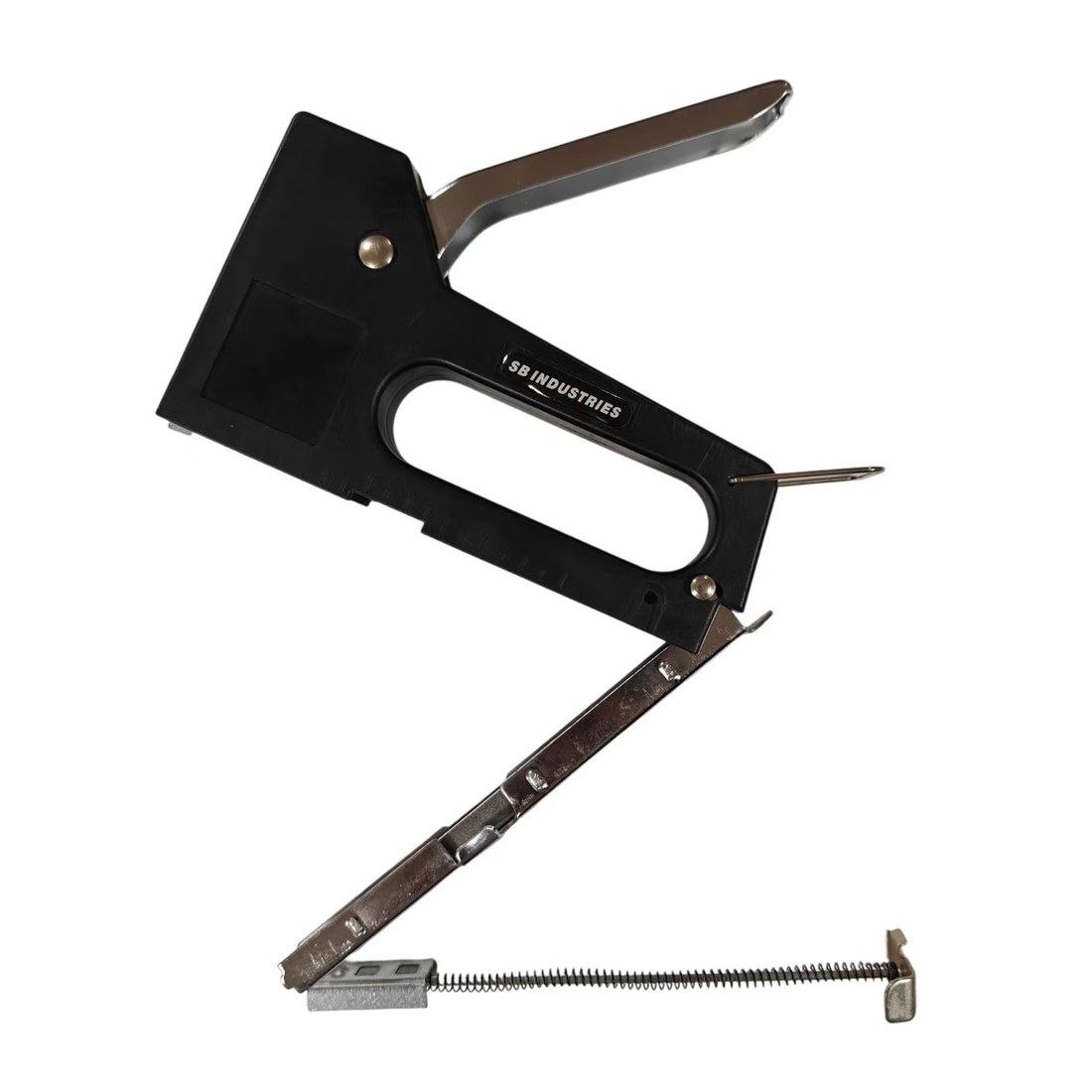 Heavy-duty all-steel staple gun